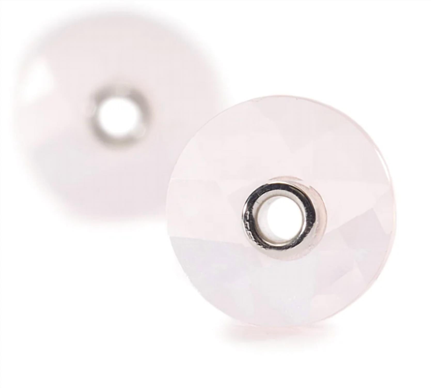 Trollbeads - Women's Quartz Round Earring Bead Charm
