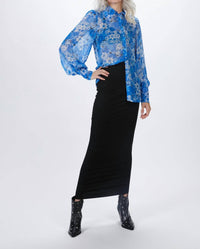 FLORAL MOTIF BLOUSE