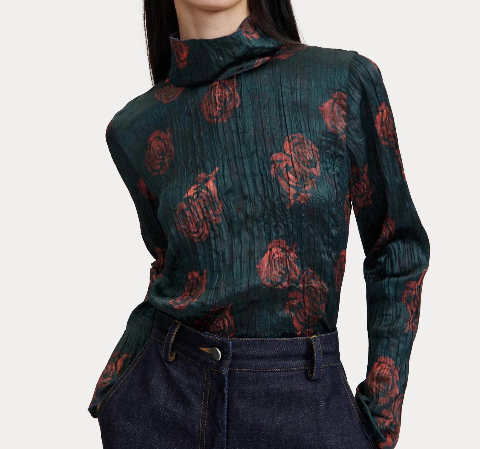 Rachel Comey - Varda Rose-printed Long Sleeve Top
