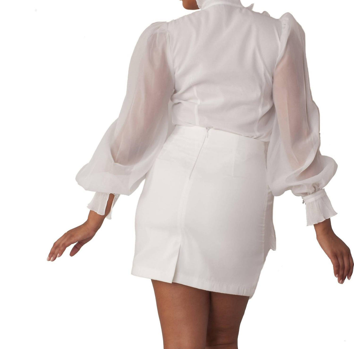 For Her Nyc - Floral Embroidered Blouse