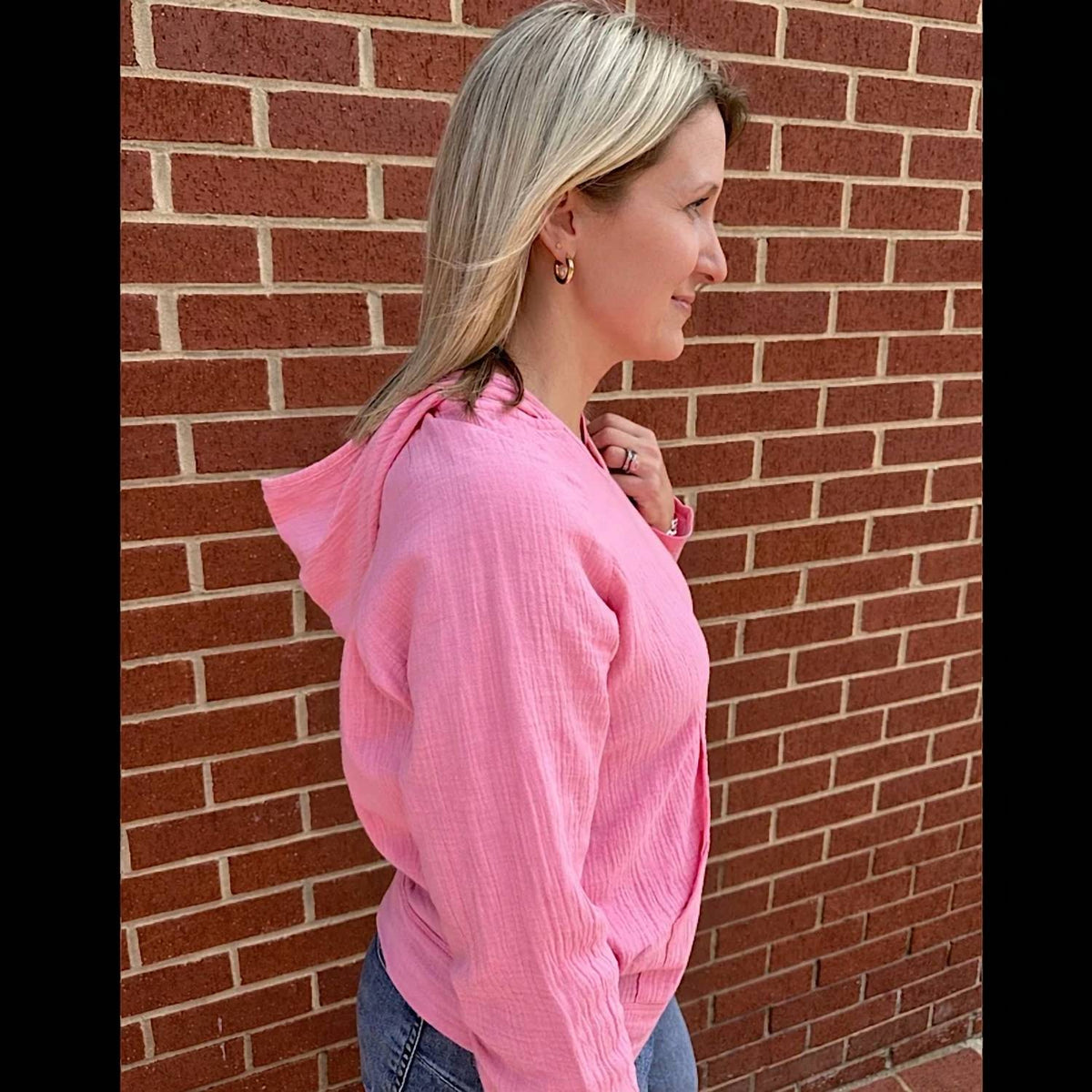 Charlie B - Women's Bubble Cotton Hoodie