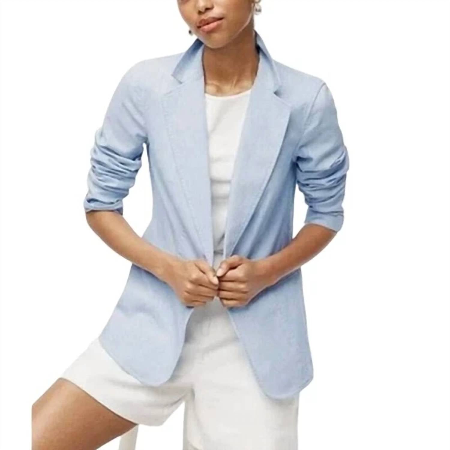 J.Crew - Relaxed Cotton-blend Blazer