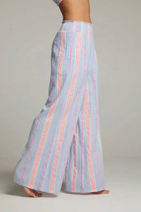 Chaser - Bari Stripe Flared Leg Trouser
