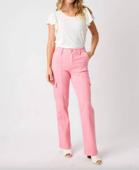 Judy Blue - Straight Leg Cargo Jeans