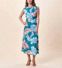 Cleobella - Joelle Vibrant Floral Midi Dress
