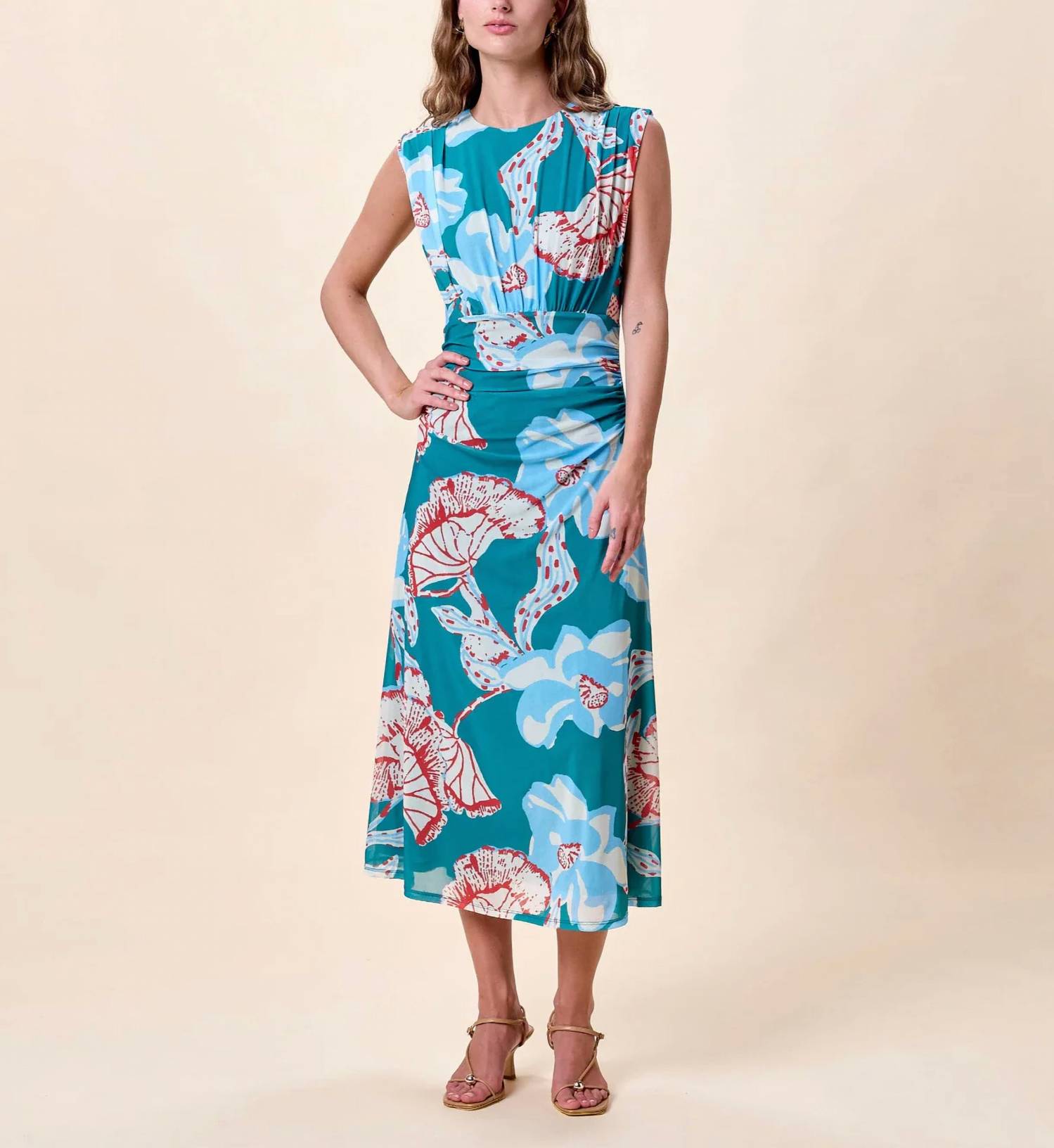Cleobella - Joelle Vibrant Floral Midi Dress
