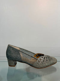 J. Renee Women's Zofia Dress Heel with Butterfly in pewter - women's heels