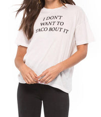 Wildfox - Taco Talk Sonic Short Sleeve Tee