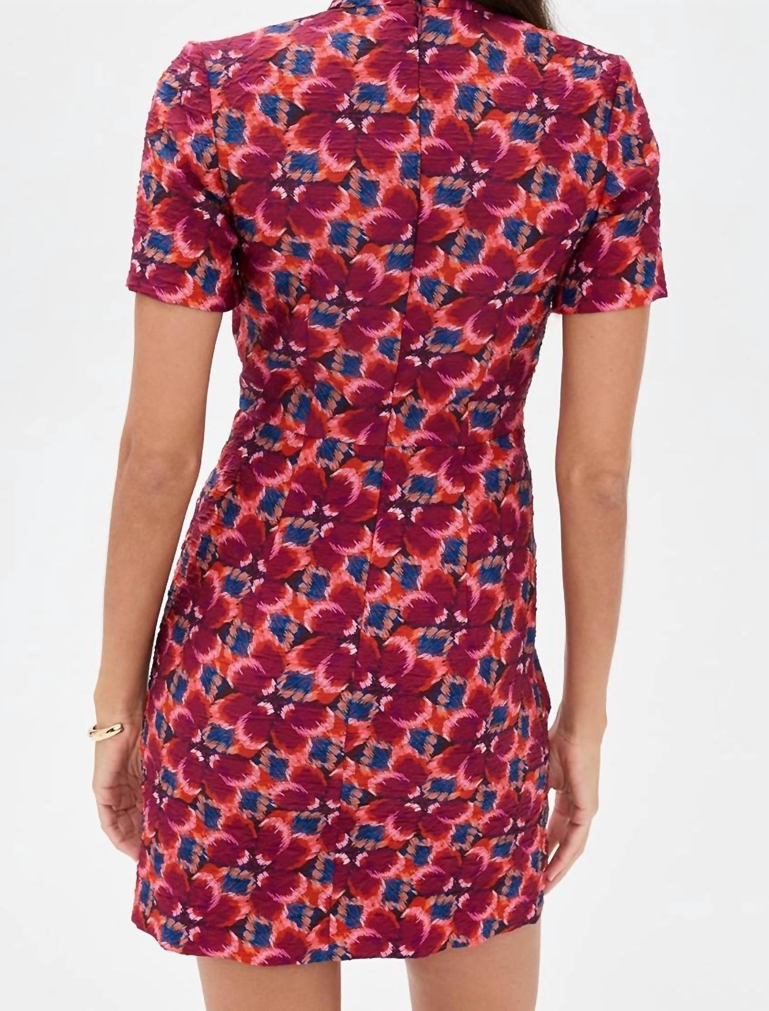 Saloni - DRAPED MINI DRESS