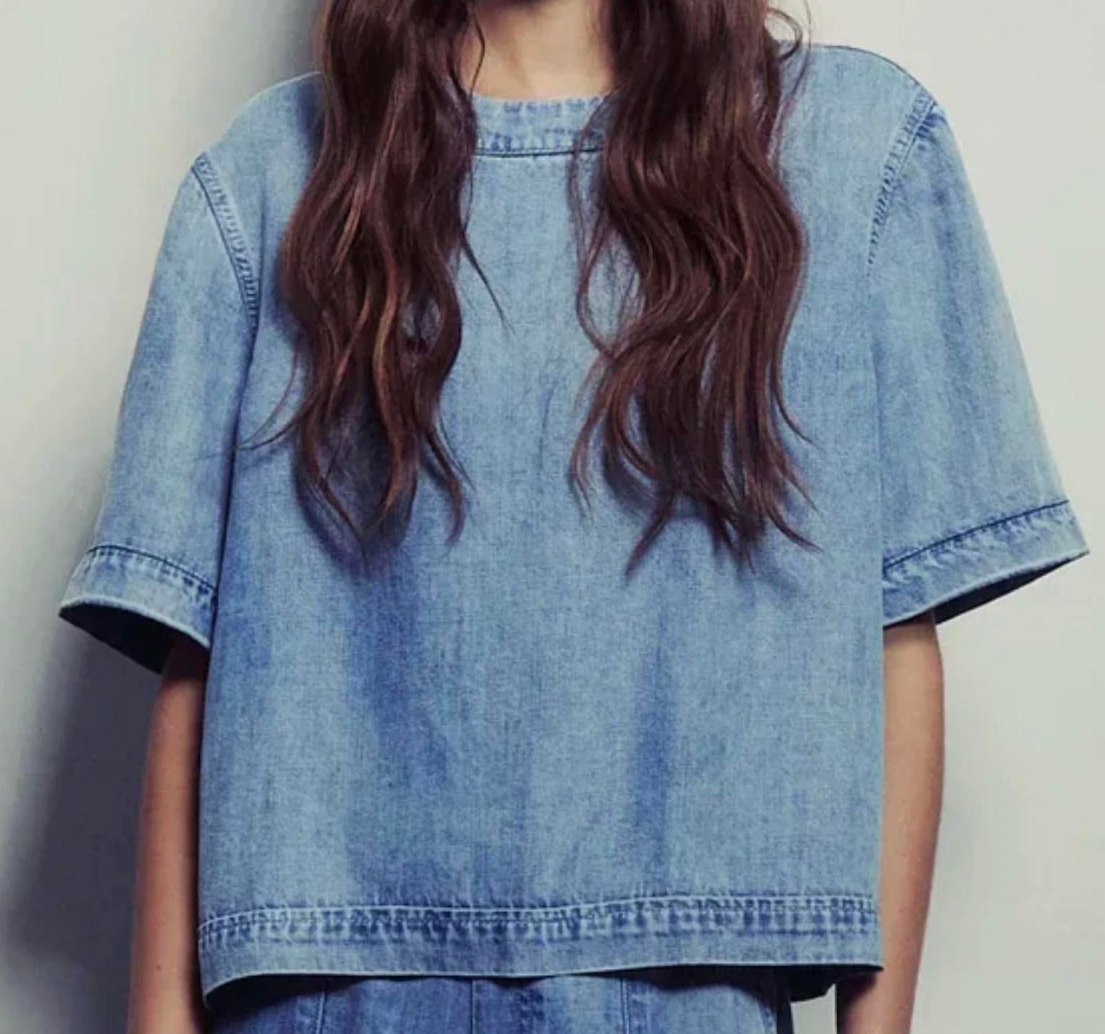Melissa Nepton - Calypso Denim Top