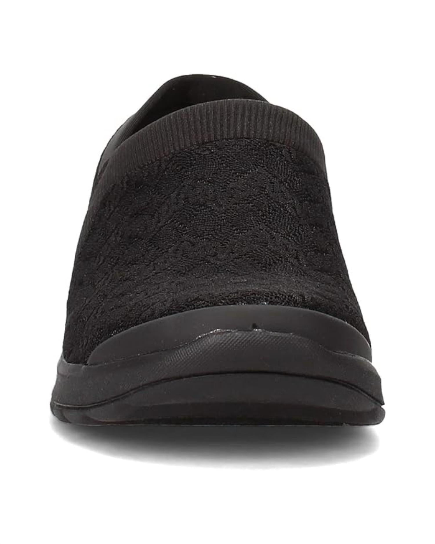 Naturalizer Women's Gia Shoe in black - women's sneaker - detail view