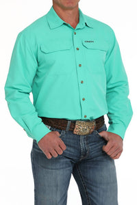 Cinch - Men's Solid Arenaflex Long Sleeve Shirt
