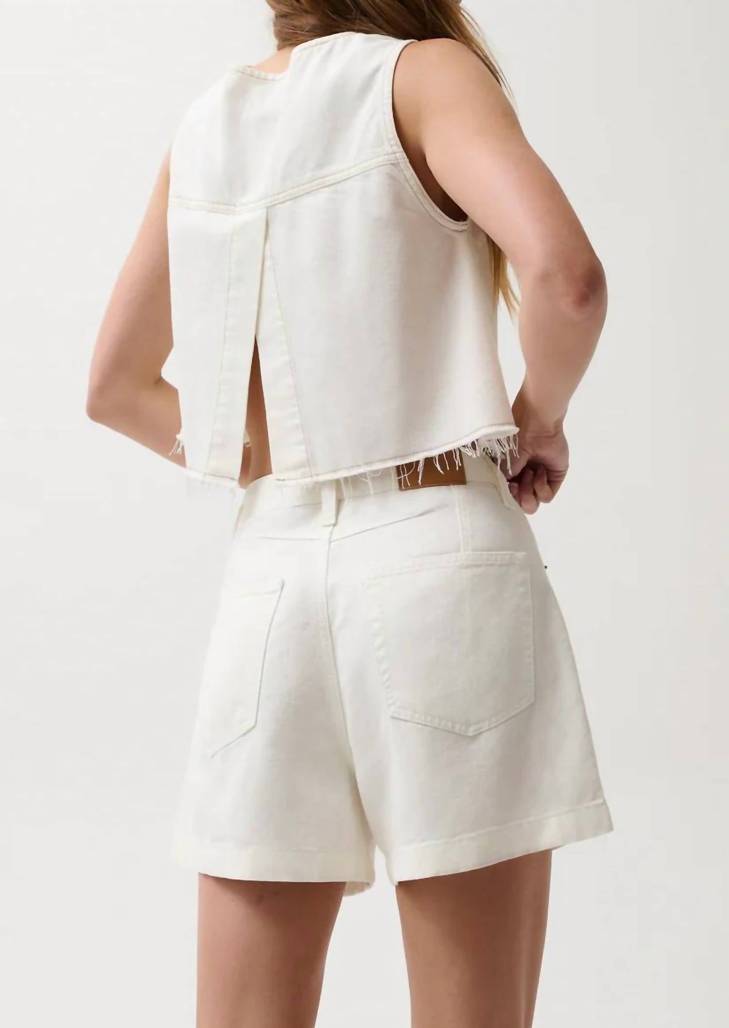 Pistola - Kimora High Rise Linen Short
