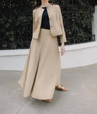 Hana & Co - Metallic Bloom Jacket