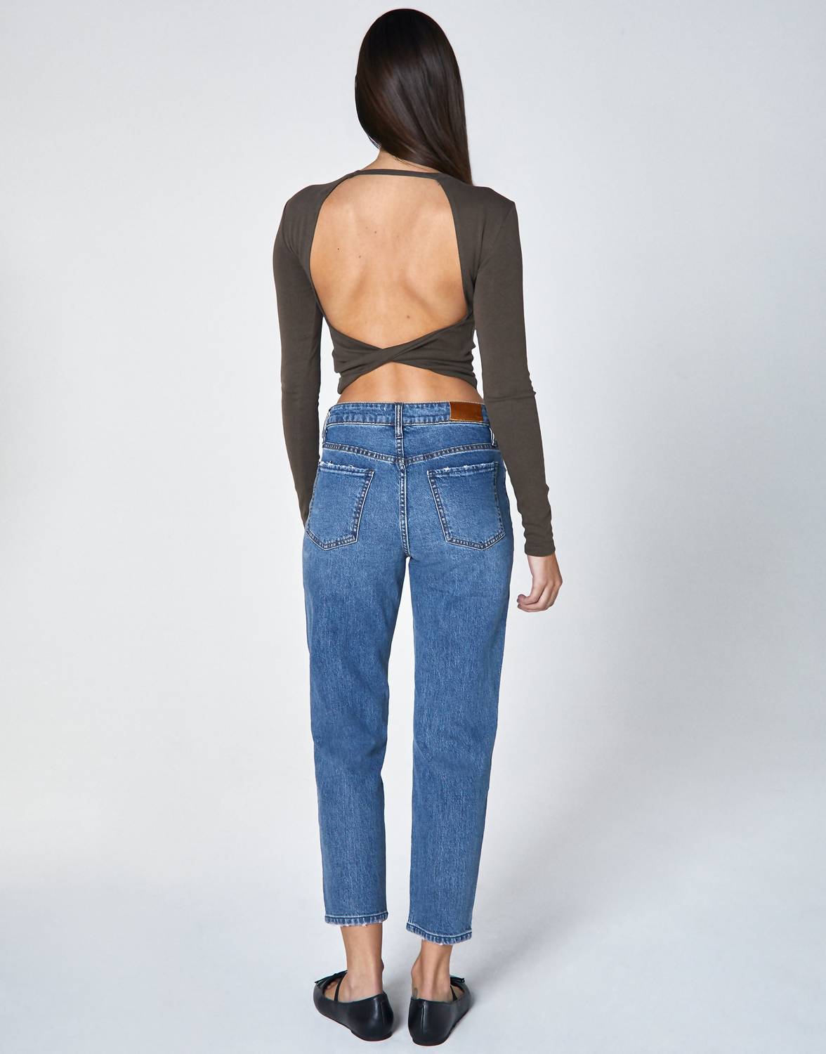 Unpublished - Debbie Step-mom High-rise Slim Fit Jeans