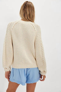 Free People - Frankie Cable Sweater