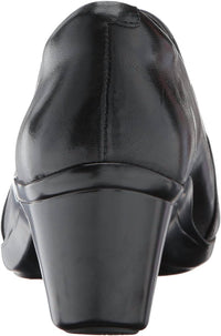 Aravon Women's Lexee Twin Gore Pump in black - women's heels - alternate view