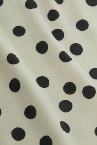L'Agence - Ressi Polka Dot Short Sleeve Crew
