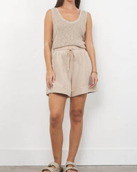 LAmade Rema Short in beige - women's shorts
