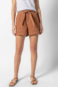 Lilla P - Belted Canvas Short