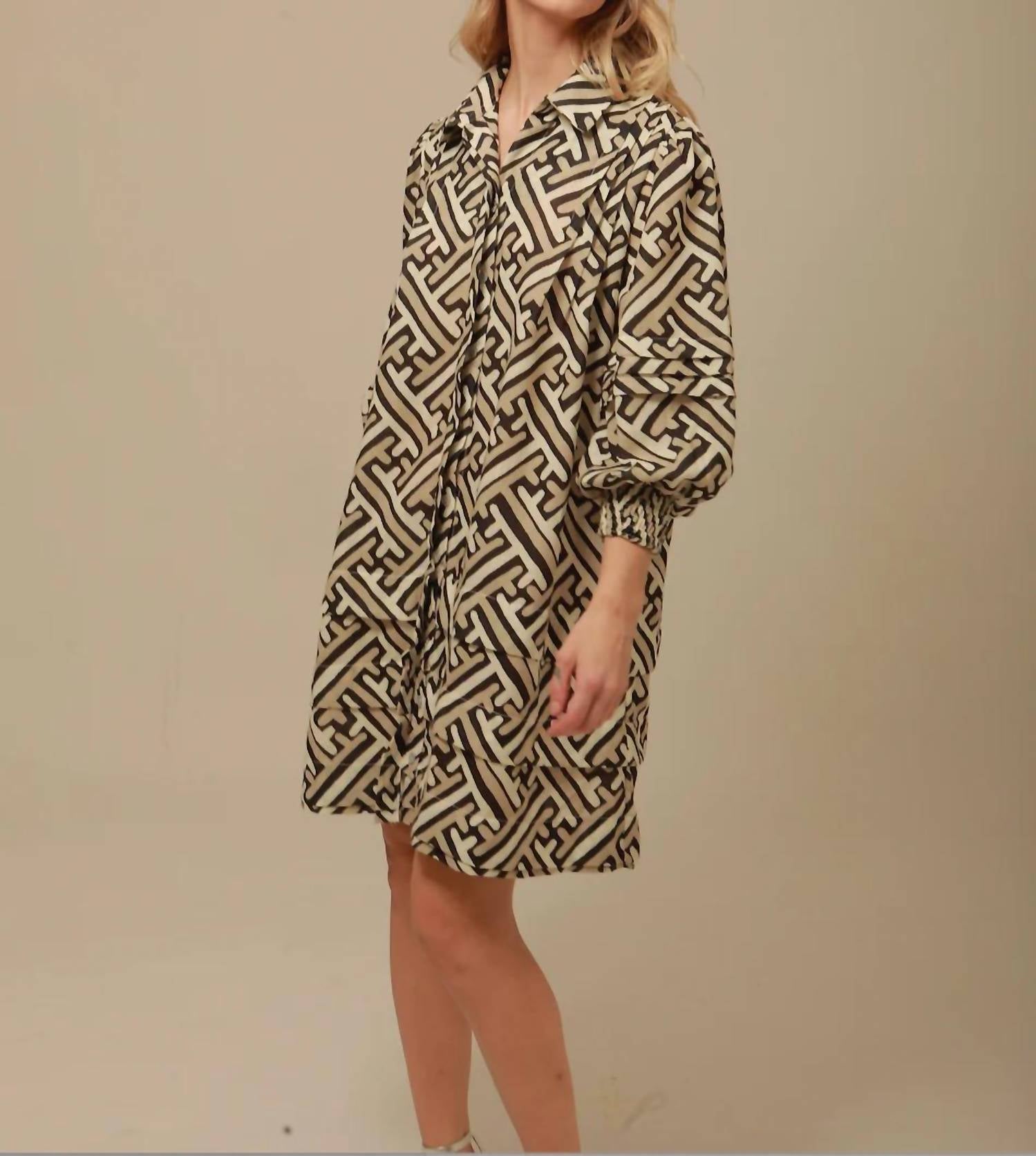 Lavi Aurora Mini Dress in tamano - women's dress