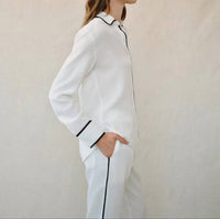 Bella Dahl - Contrast Trim Shirt