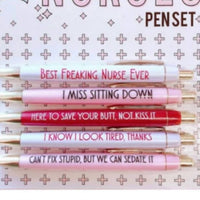 Fun Club - Funny Nurse Pen Set 5-pack