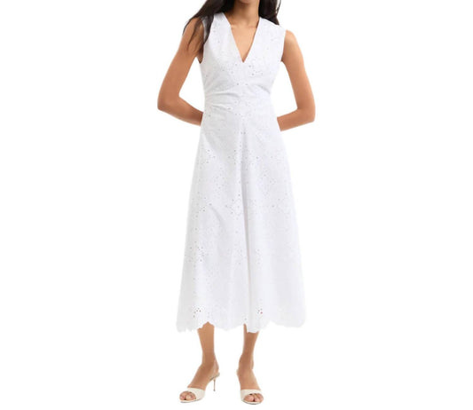 Veronica Beard - Aven Eyelet Midi Dress