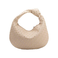 Melie Bianco - Women's Brigitte Large Studded Shoulder Bag