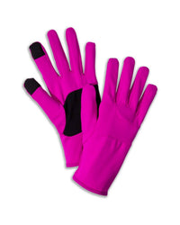 BROOKS Fusion Midweight Glove - Unisex in magenta - women's accessory