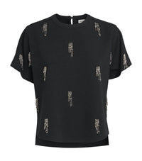 Simkhai - Crepe Abelia Embellished T-shirt