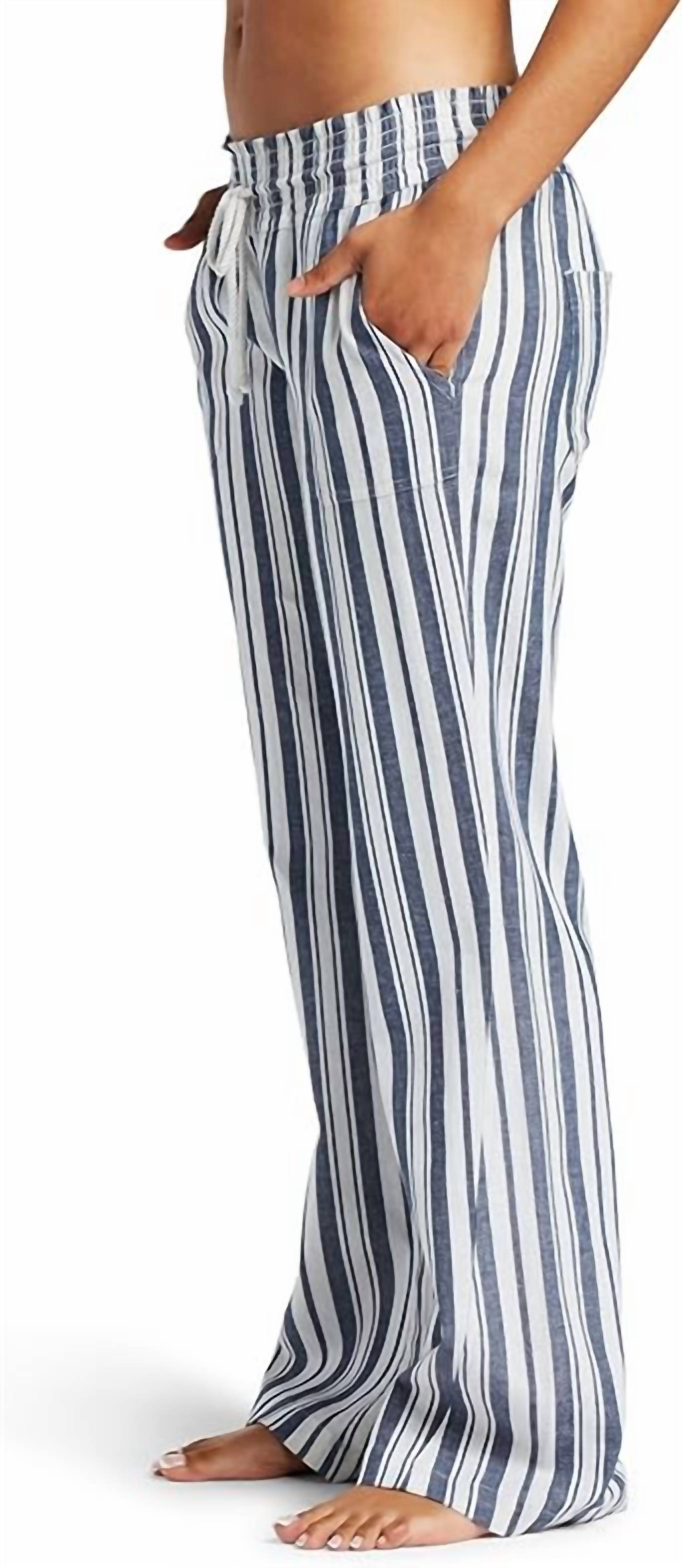Roxy - Oceanside Yarn Dye Pants