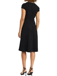 Maggy London - Short Sleeve A-line Dress
