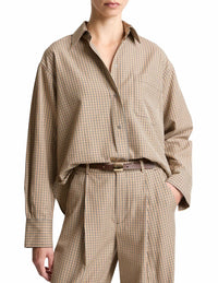 Vince - Cropped Long Sleeve Shirt