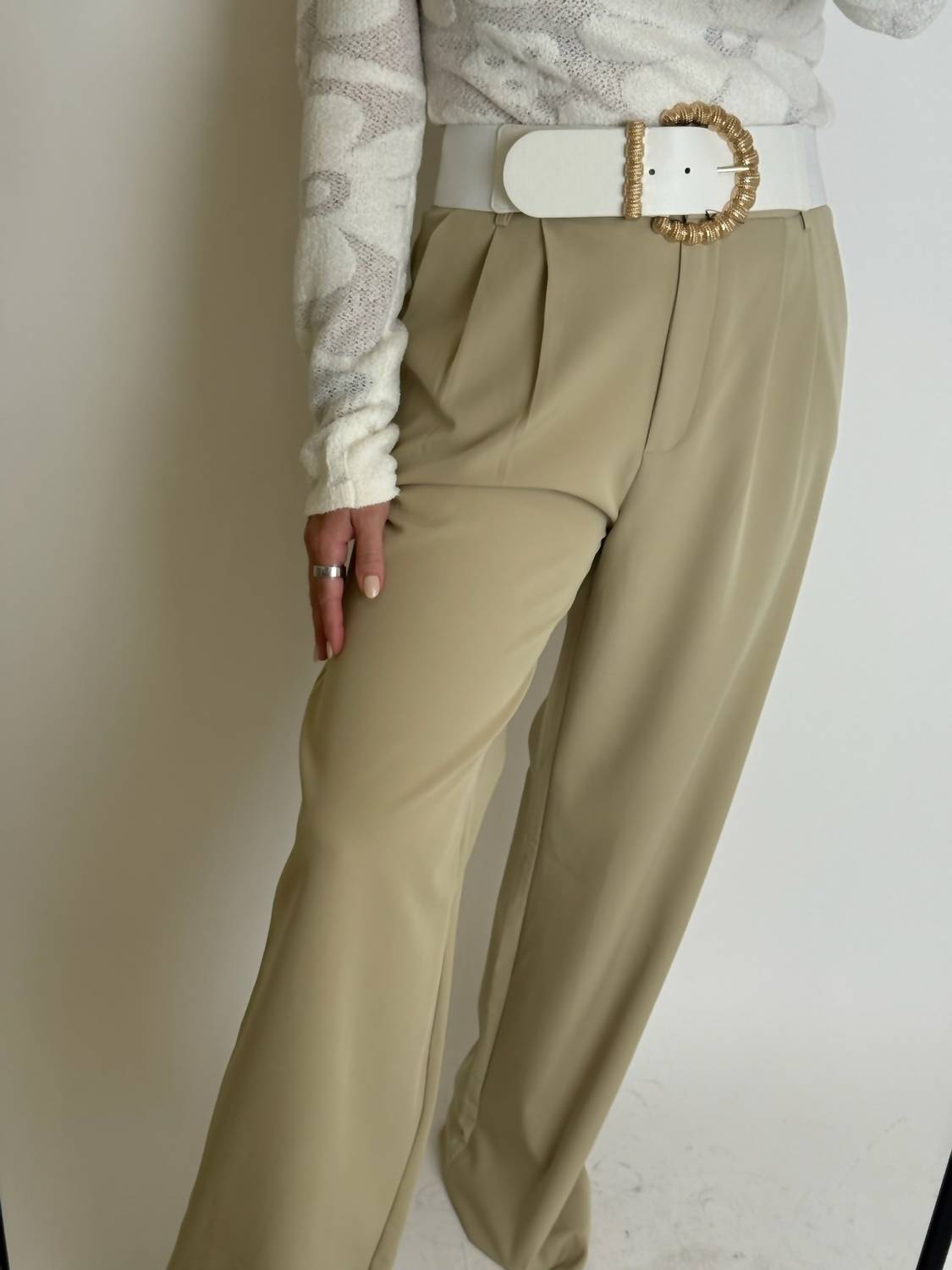 Before You Collection - Classic Straight Leg Pants
