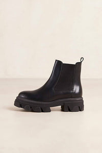 ALOHAS Women's Berenice Leather Ankle Boots in black - women's shoe