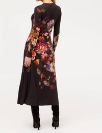 Johnny Was - JANIE FAVORITE LONG SLEEVE MIDI DRESS