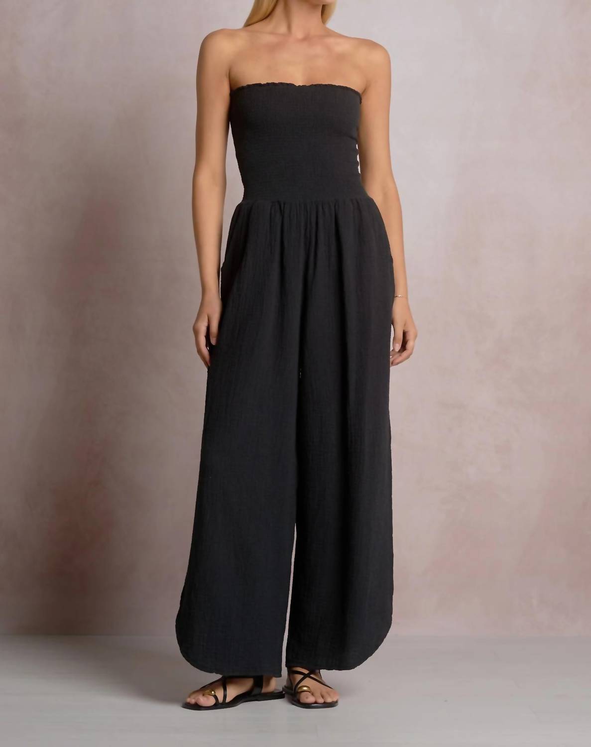 Elan - Dominca Strapless Jumpsuit