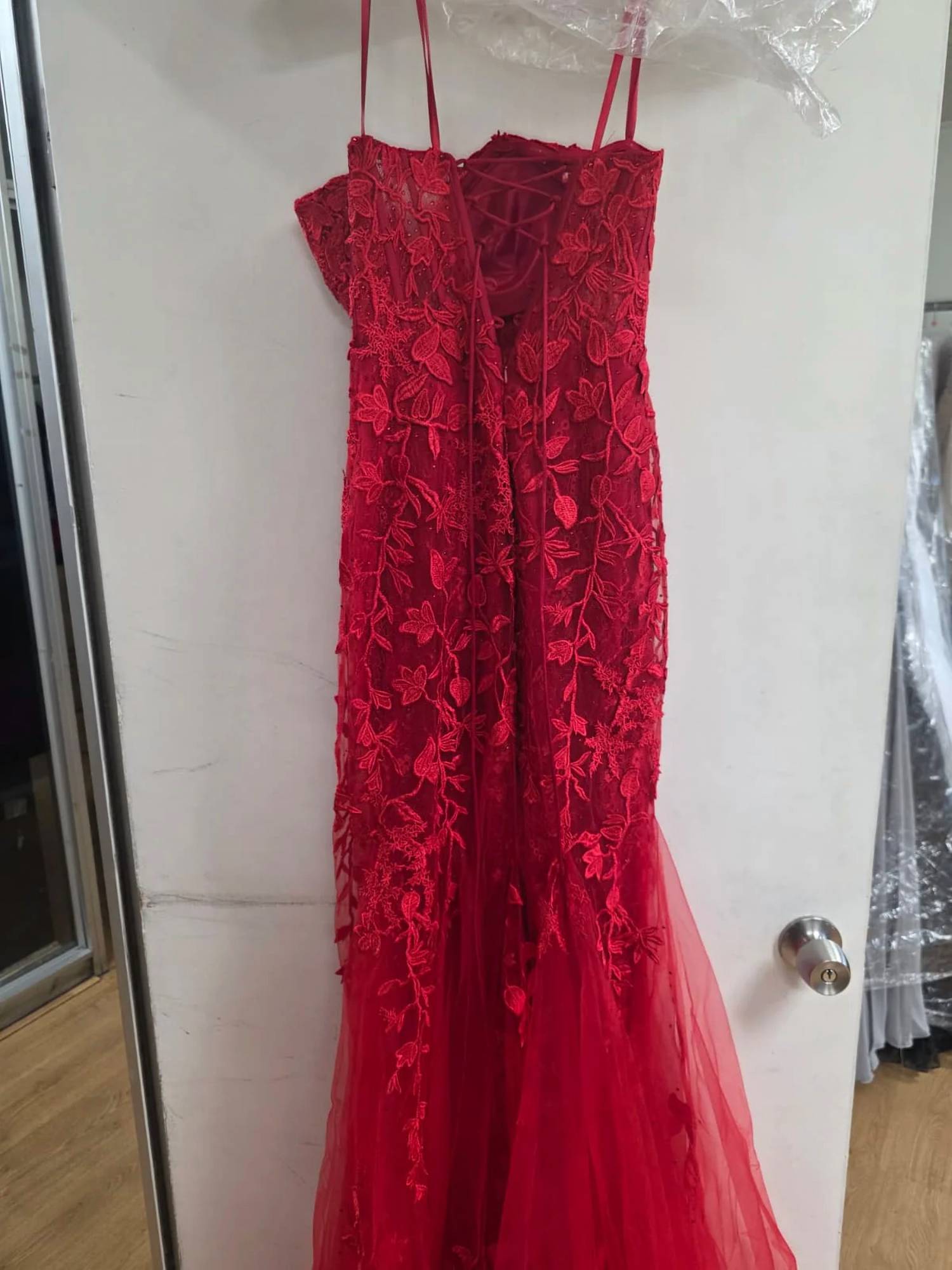 Amelia Couture - Sweetheart Mesh Corset Mermaid Prom Dress