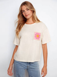 Charlie B - Crochet Pocket T-shirt