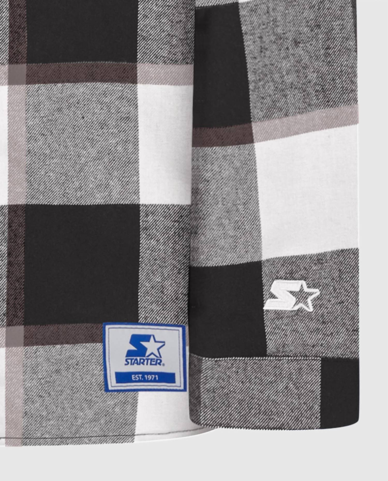 Starter - Men's Cleveland Browns Sherpa Lined Plaid Jacket