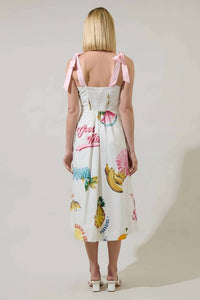 Sugarlips - Zhara Island Tie Midi Dress