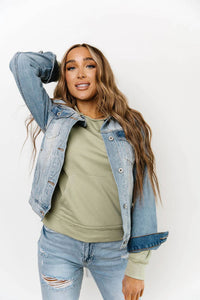 Ampersand Ave - Classic Denim Jacket