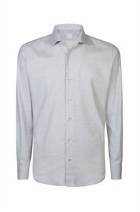 eleventy Men's Button Down Shirt in grey - men's shirt