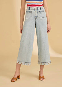 Fdj - Women's Suzzane Wide Leg Jeans