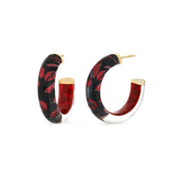 Gold & Honey - Women's Feeling Spicy Illusion Hoop Earrings
