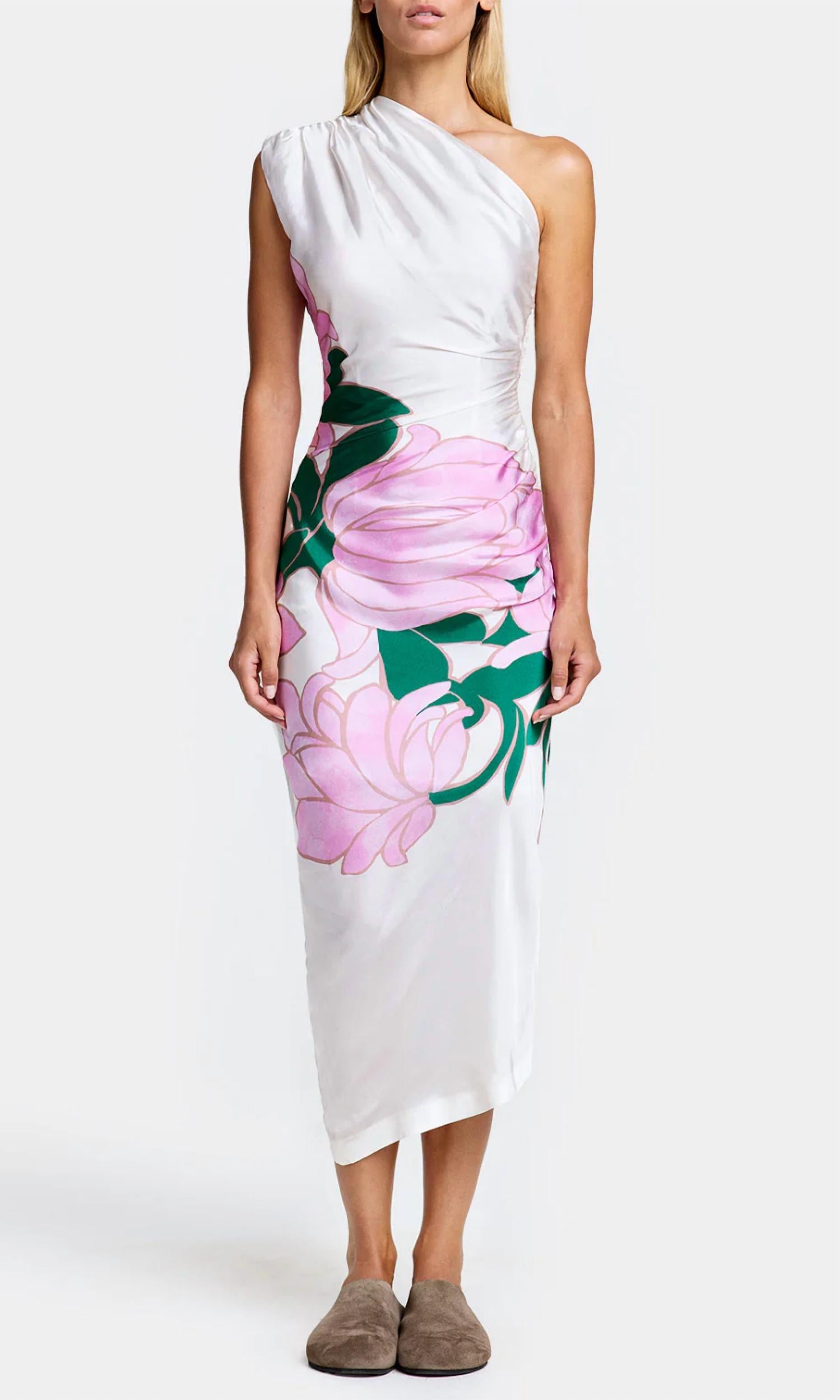 Smythe - Single Shoulder Dress