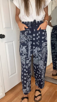 Anniewear - Bandit Bandana Barrel Pants