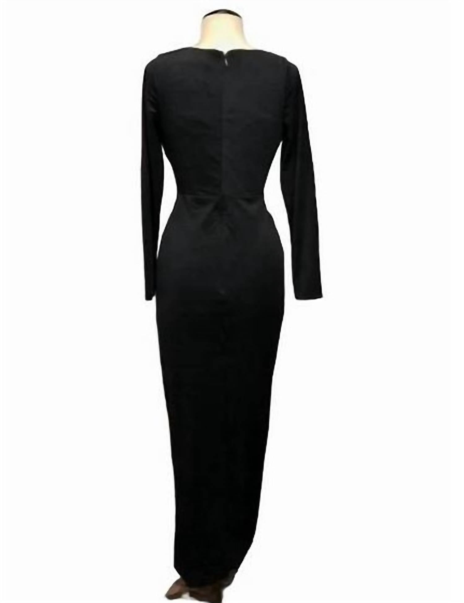 TABATHA V-NECK GOWN