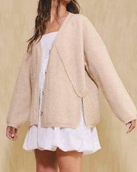 Bucketlist - Oversized On Seam Cardigan